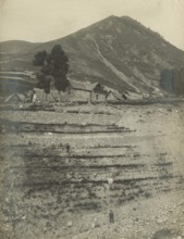 Repair of a landslide bank near Vinadio