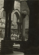 The cloister of the Cathedral of Monreale.