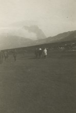 In sight of the Gran Sasso.