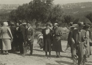 Visiting the Valley of the Temples in Agrigento.