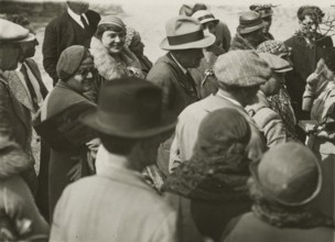 Participants in the excursion to Sicily. 
	
		1924