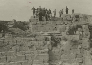 At the excavations of Selinunte. 
	
		1924