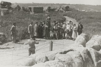 Visit to the Valley of the Temples in Agrigento. 
	
		1924
