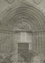 Portal of the Church of San Giorgio Vecchio in Ragusa. 
	
		1924