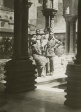 Cloister of the Cathedral of Monreale. 
	
		1924