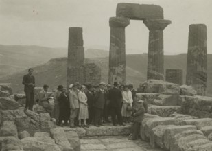Temple of Juno in Agrigento. 
	
		1924