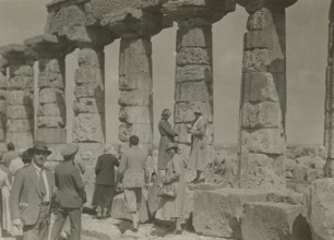 At the Temple of Juno in Agrigento. 
	
		1924