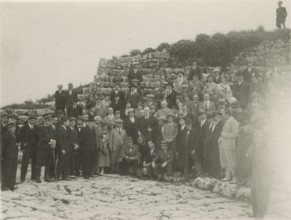 Group of Toruing Club Members at the ruins in Syracuse?. 1924