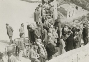At the Castle of Taormina. 1924