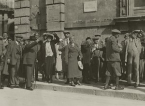 Via Minerva in Syracuse. 1924