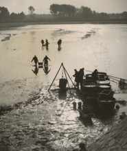 Fishing in Svet Lake in Bohemia. 1950-1966