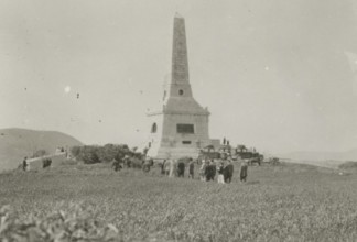 Visit to the Pianto Romano Ossuary. 1924