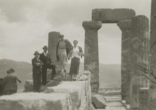 Temple of Juno in Agrigento. 1924