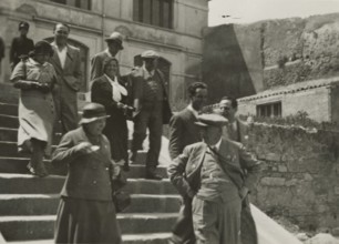 Touring Club  Members  in Sicily. 1924