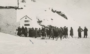 Excursionists in Formazza. 1931