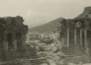The Taormina Theatre. 1924