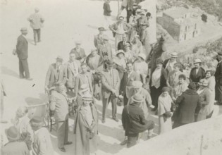 Visit to Taormina Castle. 1924