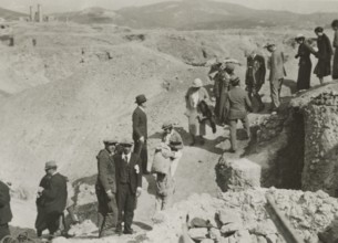 In a sulfur mine. 1924