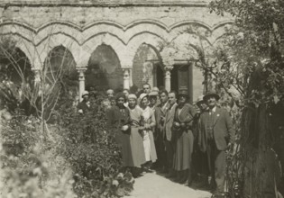 In the cloister of Monreale. 1924