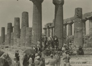 Temple of Juno in Agrigento. 1924