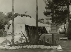 Touring Club Italiano Campsite on the Tremiti Islands. 1958