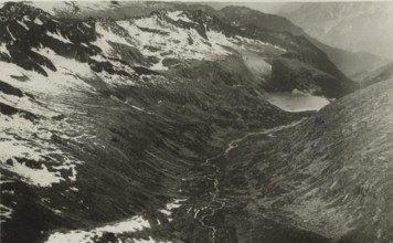 Panorama from the Salarno Pass. 1936