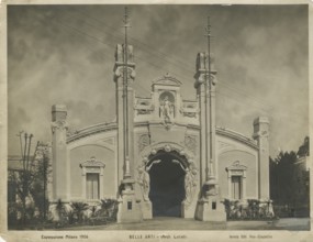 Milan Exhibition 1906: Pavilion of Fine Arts. 1906
