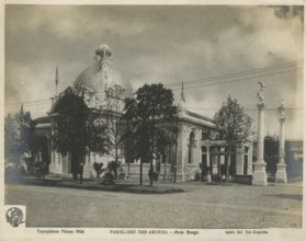 Milan Exhibition 1906: South American Pavilion. 1906