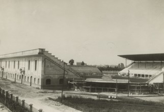The San Siro Stadium seen from the adjacent Hippodrome. 1926-1930