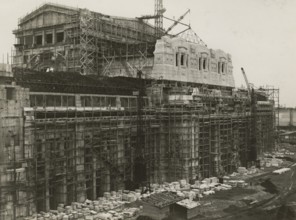 Milan Central Station under construction. 1925-1931