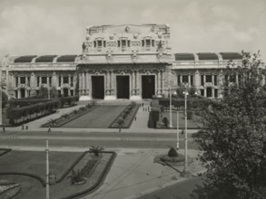 Milan Central Station. 1955