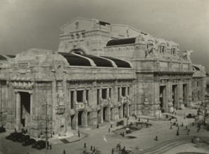Milan Central Station. 1955