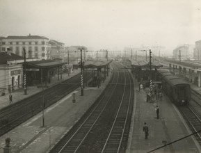 Milan Lambrate Station. 1960