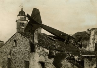 Austrian plane shot down in Asolo