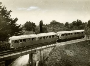 Railcar, the ALe 556 railcar