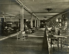 Sales departments of the La Rinascente department store in Milan