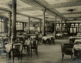 The restaurant at La Rinascente department store in Milan
