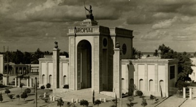The Rome pavilion at the third Tripoli fair