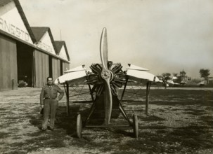 The two-seater touring aircraft Breda Ba.15