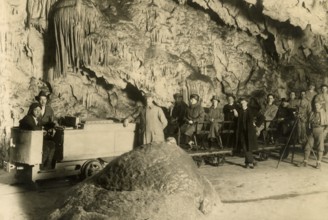 Luigi Vittorio Bertarelli at the Postojna Cave