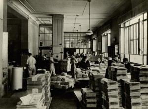 The shipping office of the Italian Touring Club