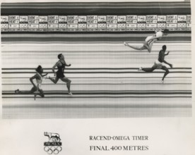 American Otis Davis wins the men's 400m final