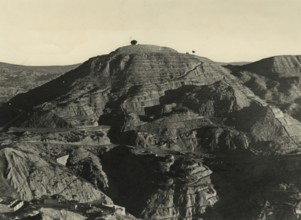 First phase of remodeling of the badlands in Sant'Arcangelo.