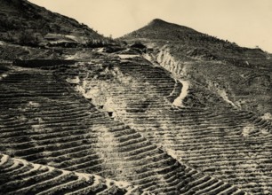 An example of gullies arrangement using the balustrade method.