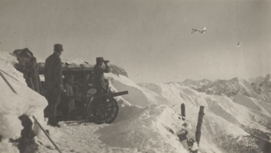 High altitude heavy artillery position