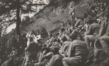 Placed under the slopes of Col di Lana