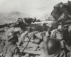 An assault on Mount San Michele