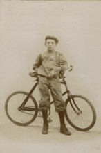 Portrait of the cyclist Manlio Ortore