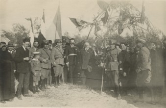 Welcoming some Touring Club Italiano Members.