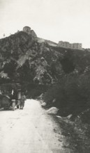 The ruins of Fort Hensel in Malborghetto.